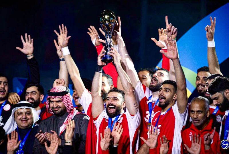 Handball champs receive home gift from The King